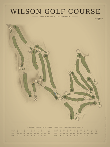 Wilson Golf Course (Griffith Park) poster