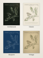 Stonewall Resort Golf Course map poster in four styles: Architectural, Classic, Blueprint and Vintage